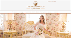 Desktop Screenshot of patrickhaleymansion.com